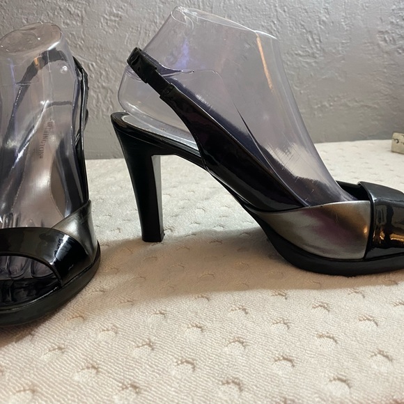 WORTHINGTON Worthington Vintage 90’s Womens Sling Back Pump Patent Leather - Picture 6 of 16
